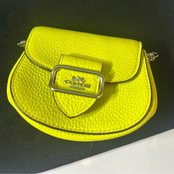 Coach Neon Green Mini Crossbody | Cancun Memories | Styled by Laura ❤️ - Picture 14 of 16